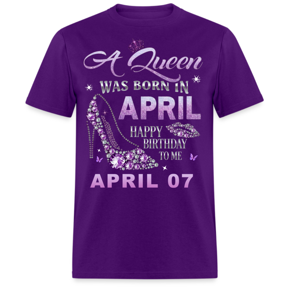 QUEEN APRIL 07 UNISEX SHIRT