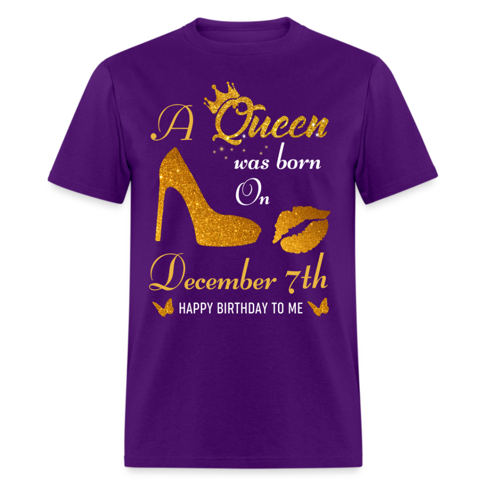 QUEEN 7TH DECEMBER UNISEX SHIRT