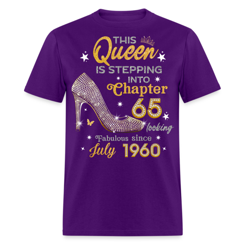 GOLDEN QUEEN STEPPING INTO CHAPTER 65 JULY 1960 UNISEX SHIRT