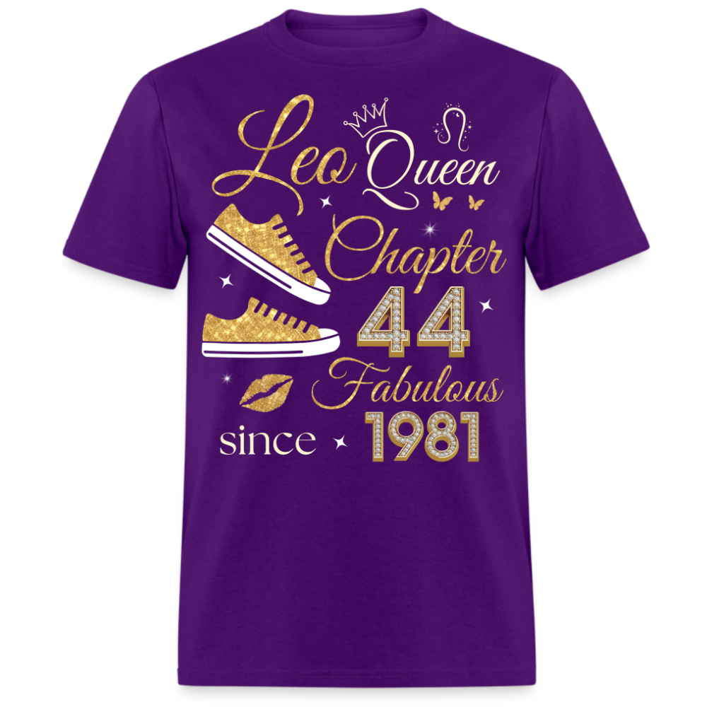 LEO QUEEN CHAPTER 44 FAB SINCE 1981 UNISEX SHIRT