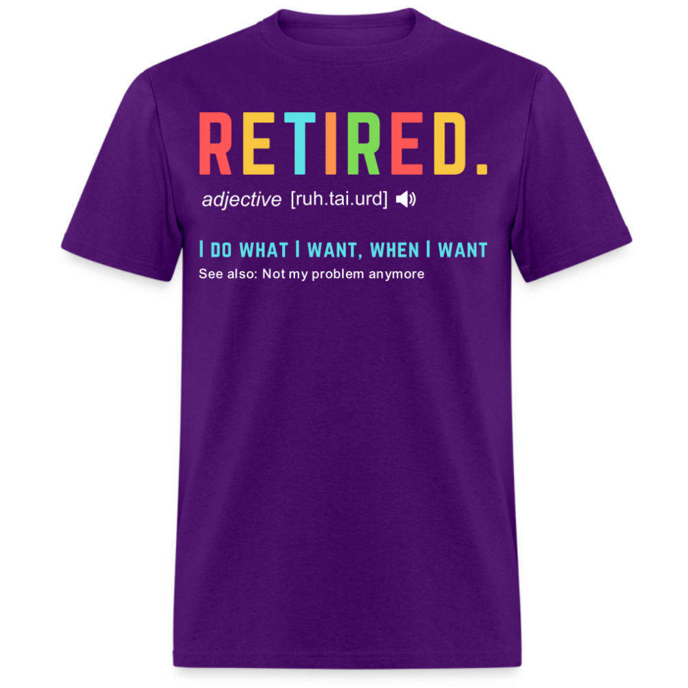 RETIRED UNISEX SHIRT