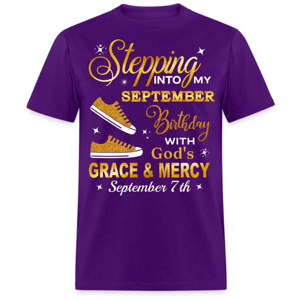 7TH SEPTEMBER GOD'S GRACE UNISEX SHIRT