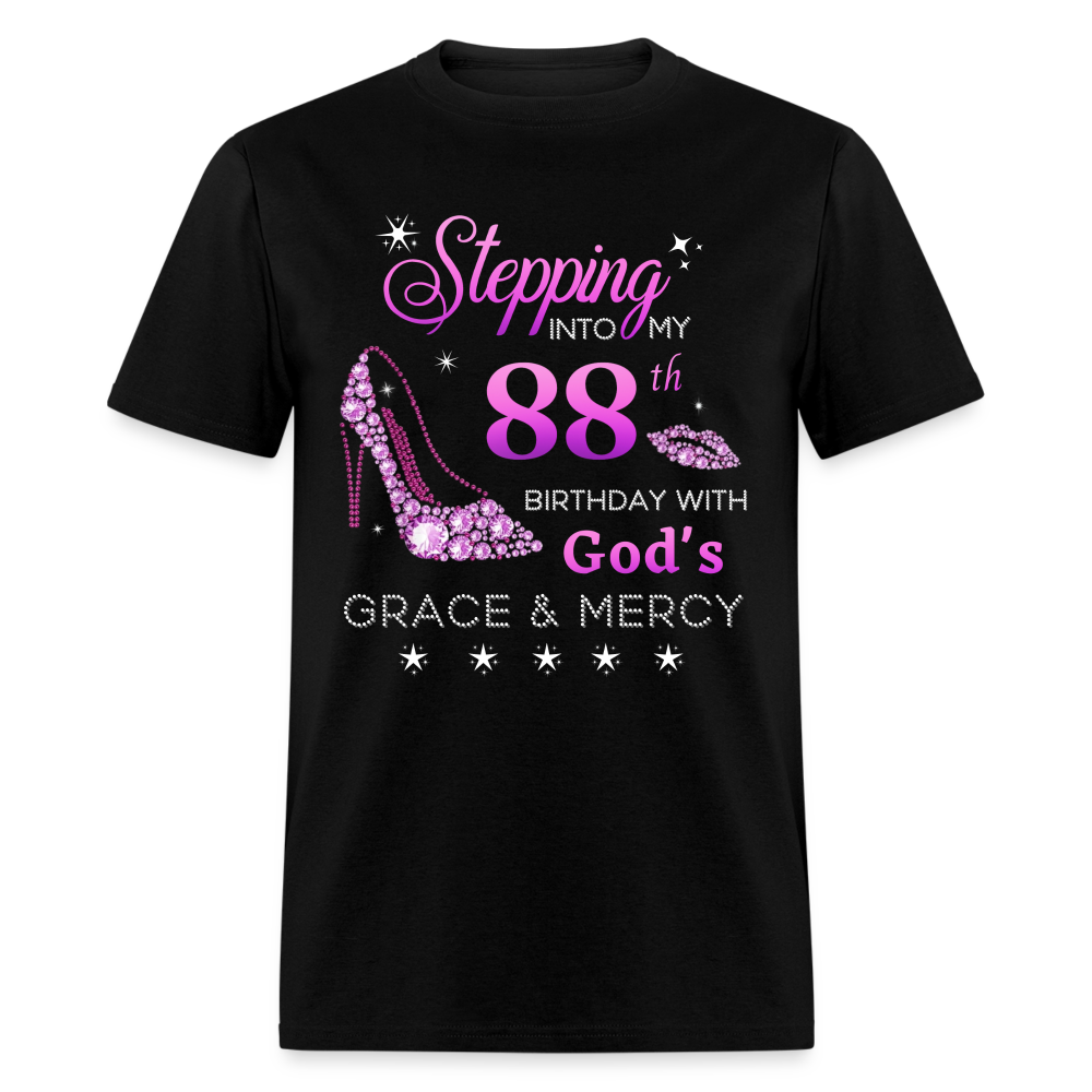 STEPPING INTO MY 88TH BIRTHDAY UNISEX SHIRT