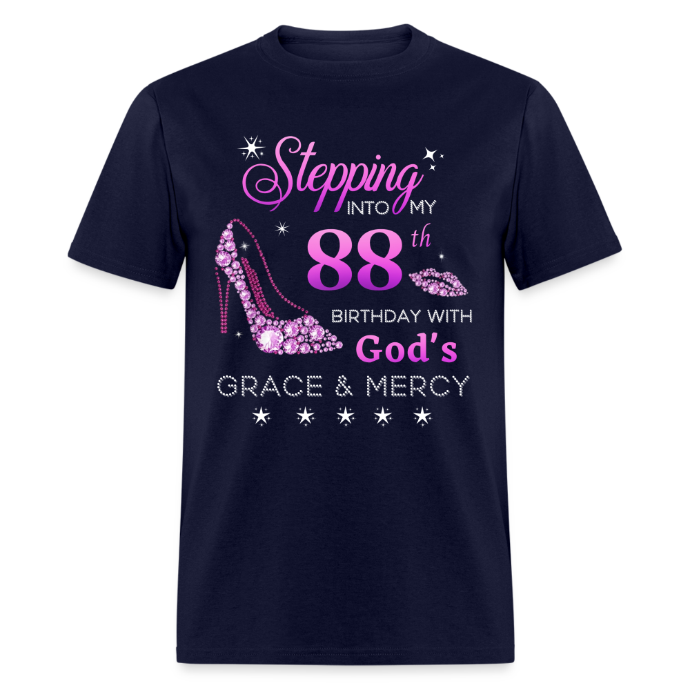 STEPPING INTO MY 88TH BIRTHDAY UNISEX SHIRT