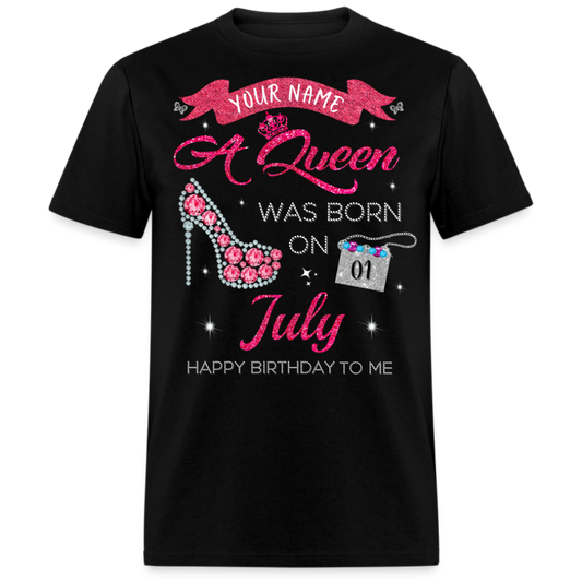 PERSONALIZABLE JULY QUEEN UNISEX SHIRT