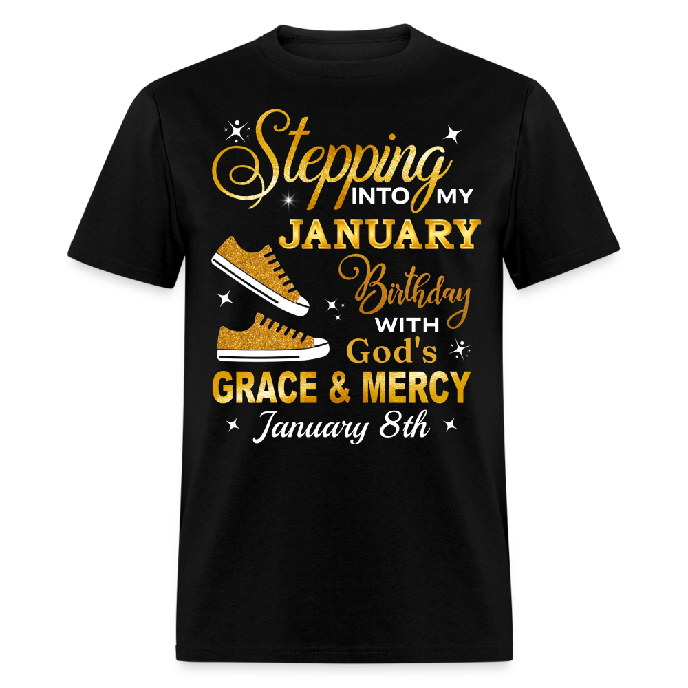 8TH JANUARY GOD'S GRACE UNISEX SHIRT