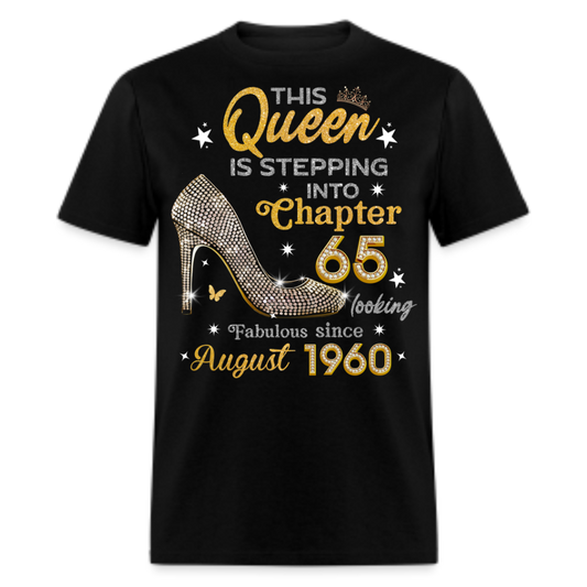 GOLDEN QUEEN STEPPING INTO CHAPTER 65 AUGUST 1960 UNISEX SHIRT