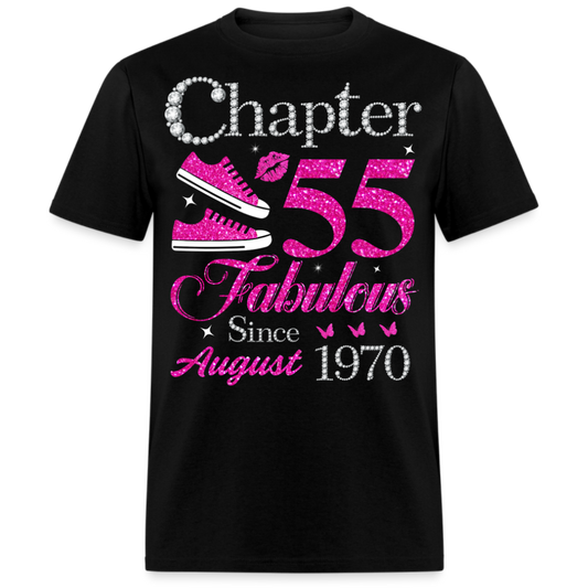 CHAPTER 55 FABULOUS SINCE AUGUST 1970 UNISEX SHIRT