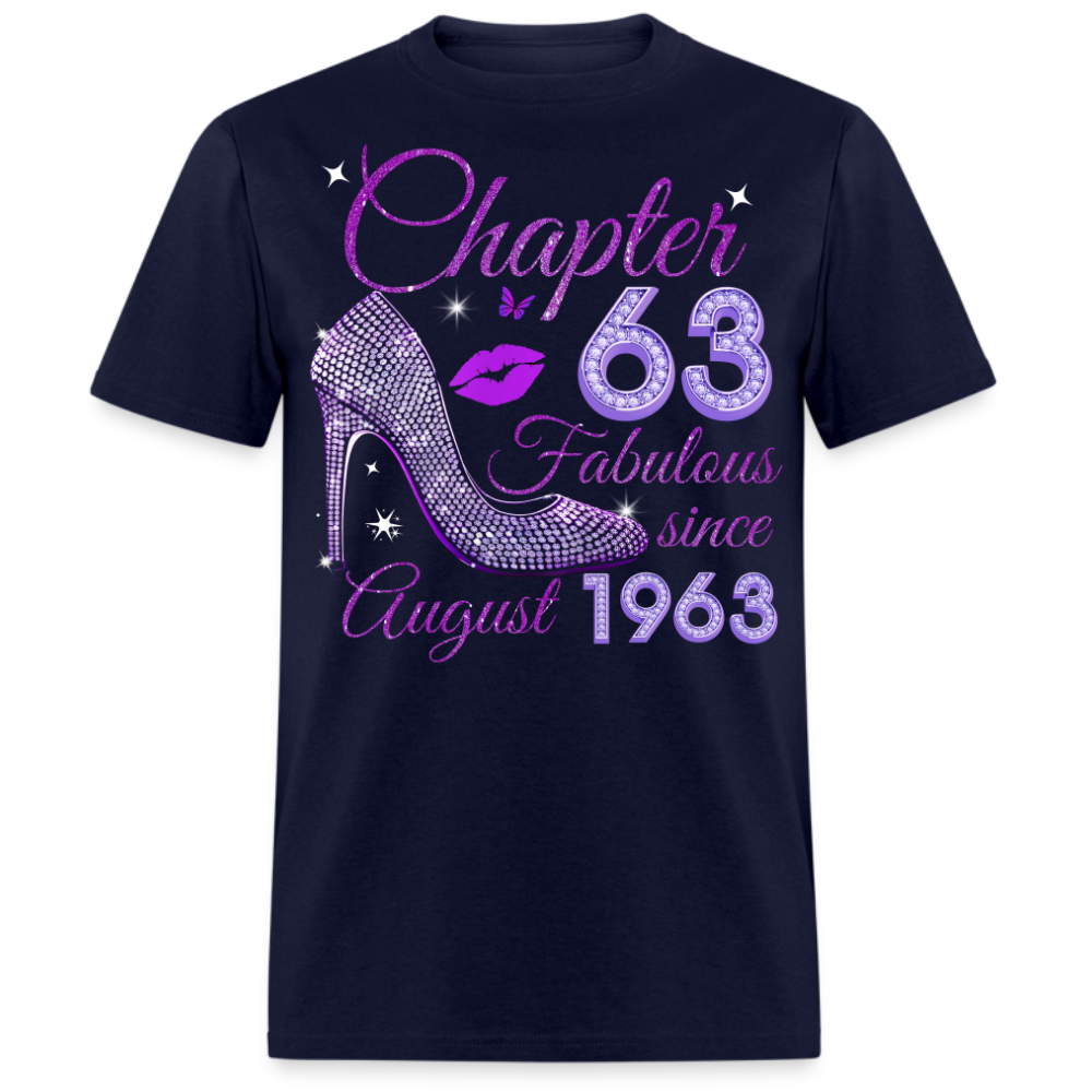 CHAPTER 63 FABULOUS SINCE AUGUST 1963 UNISEX SHIRT