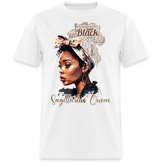 BLACK SAGITTARIUS QUEEN UNISEX SHIRT