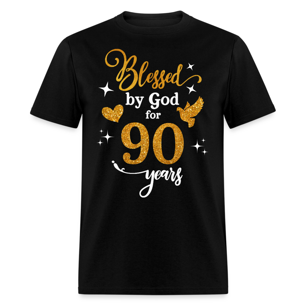 BLESSED BY GOD FOR 90 YEARS UNISEX SHIRT