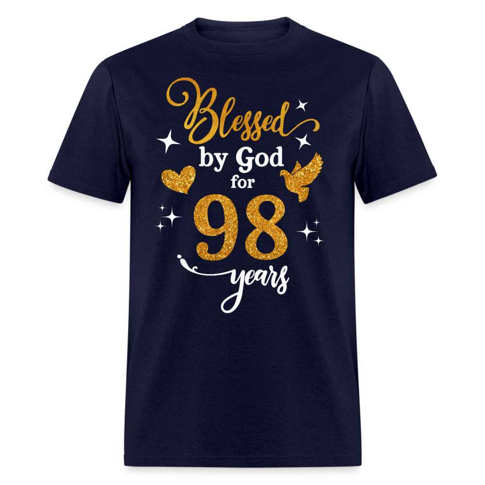 BLESSED BY GOD FOR 98 YEARS UNISEX SHIRT