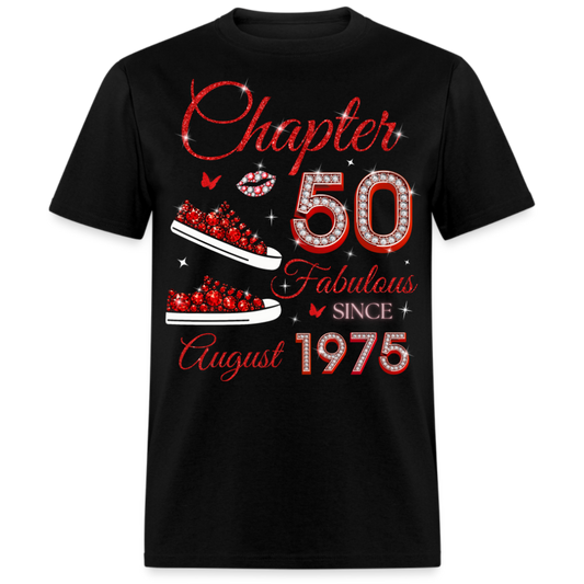 CHAPTER 50 FAB SINCE AUGUST 1975 (SNEAKER) UNISEX SHIRT