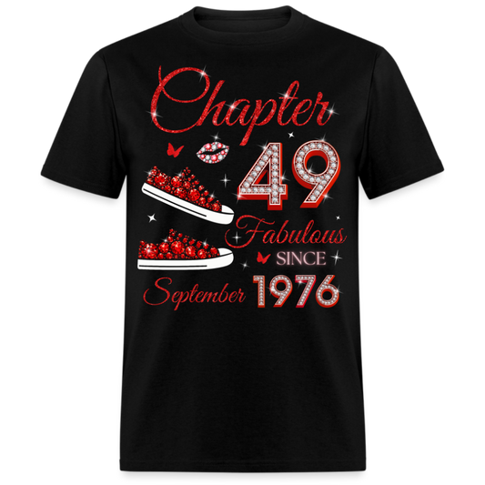 CHAPTER 49 FAB SINCE SEPTEMBER 1976 (SNEAKER) UNISEX SHIRT
