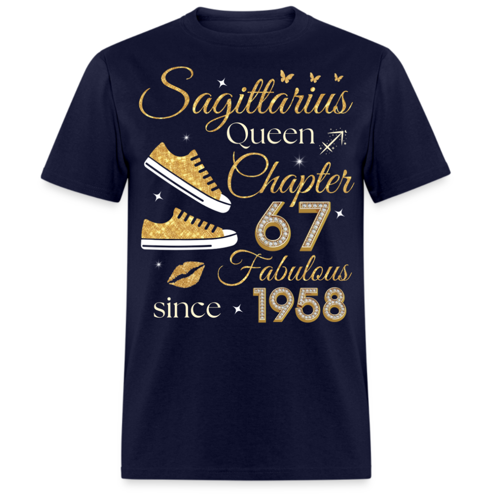 SAGITTARIUS QUEEN CHAPTER 67 FAB SINCE 1958 UNISEX SHIRT