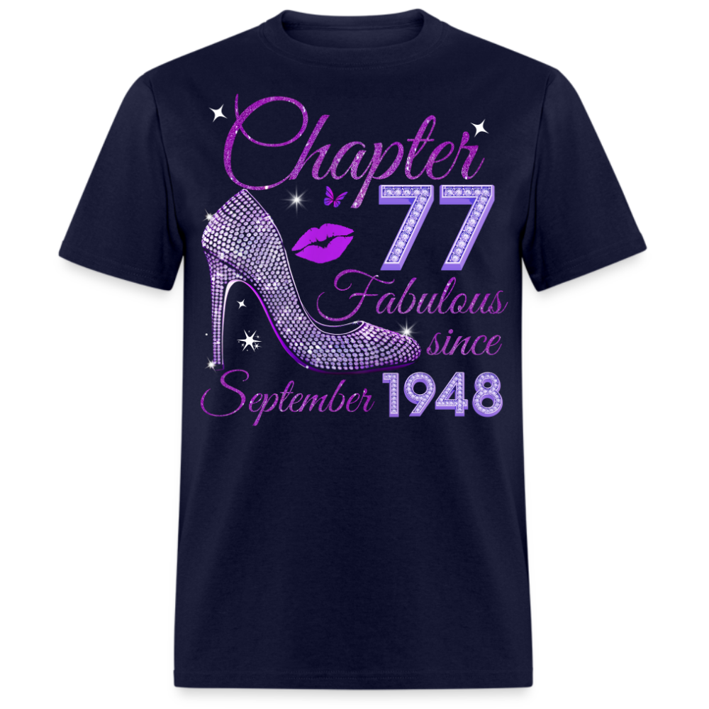 CHAPTER 77 FABULOUS SINCE SEPTEMBER 1948 UNISEX SHIRT