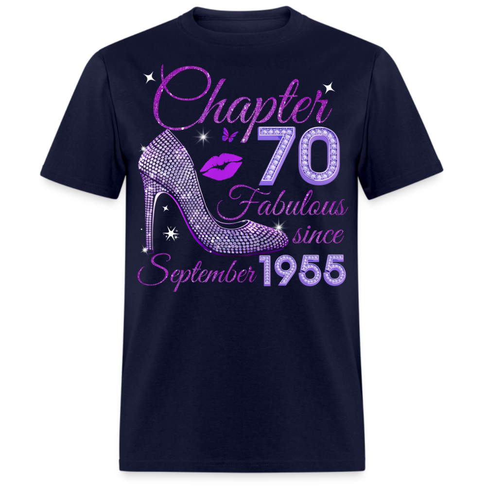 CHAPTER 70 FABULOUS SINCE SEPTEMBER 1955 UNISEX SHIRT