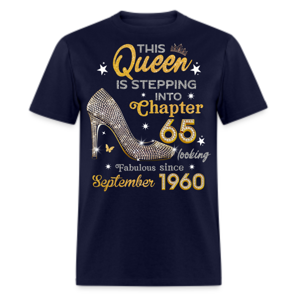 GOLDEN QUEEN STEPPING INTO CHAPTER 65 SEPTEMBER 1960 UNISEX SHIRT