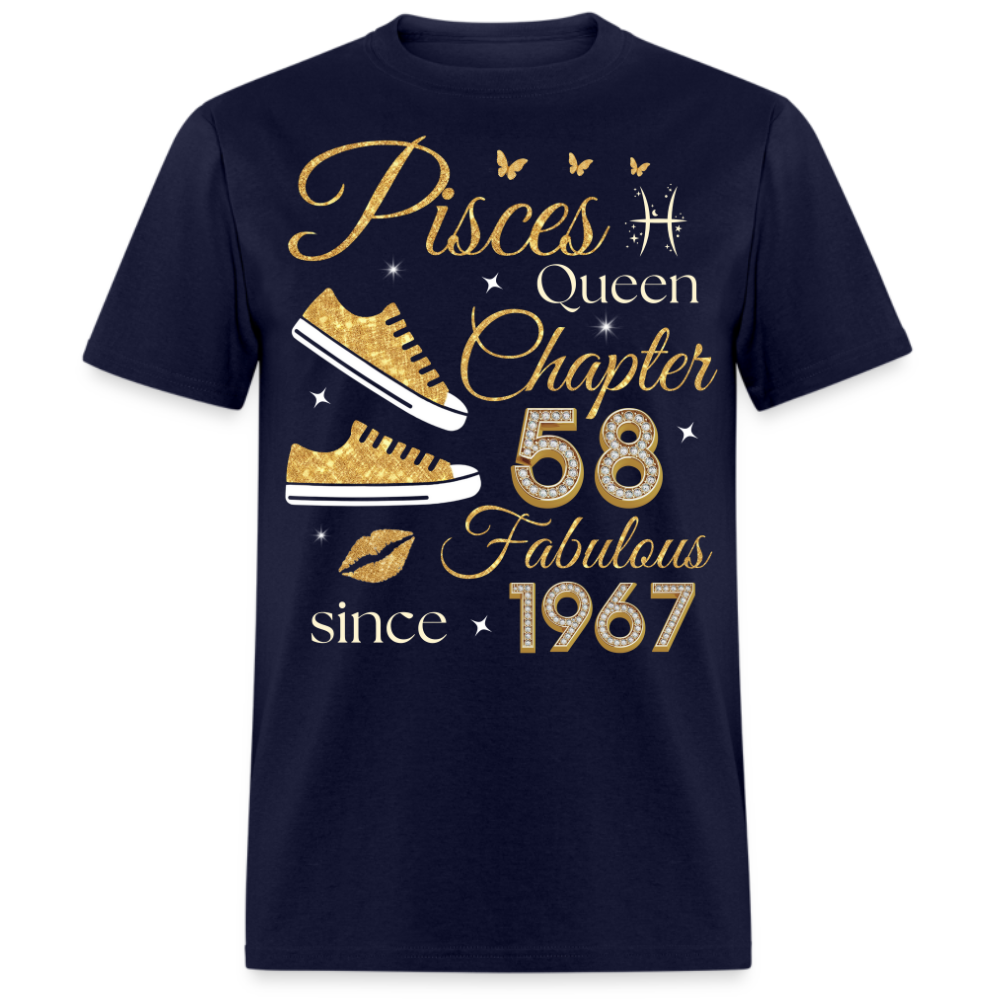 PISCES QUEEN CHAPTER 58 FAB SINCE 1967 UNISEX SHIRT