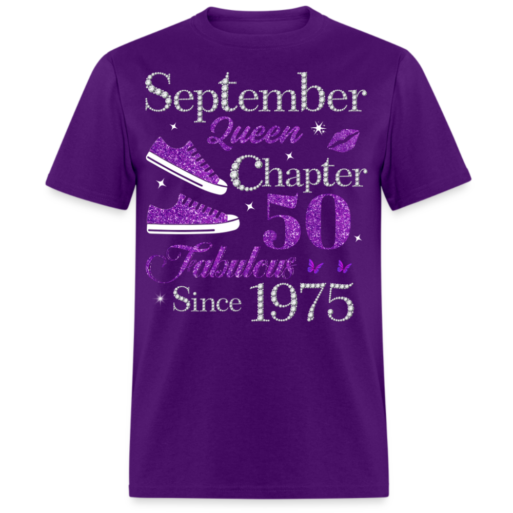 SEPTEMBER QUEEN CHAPTER 50 FAB SINCE 1975 UNISEX SHIRT