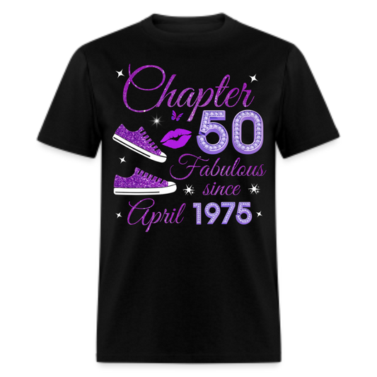 CHAPTER 50 FAB SINCE APRIL 1975 (SNEAKERS) SHIRT