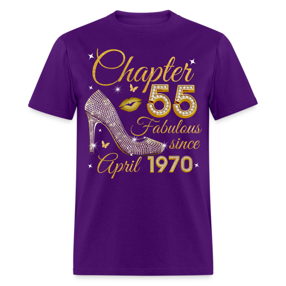 GOLDEN CHAPTER 55 FAB SINCE APRIL 1970 UNISEX SHIRT