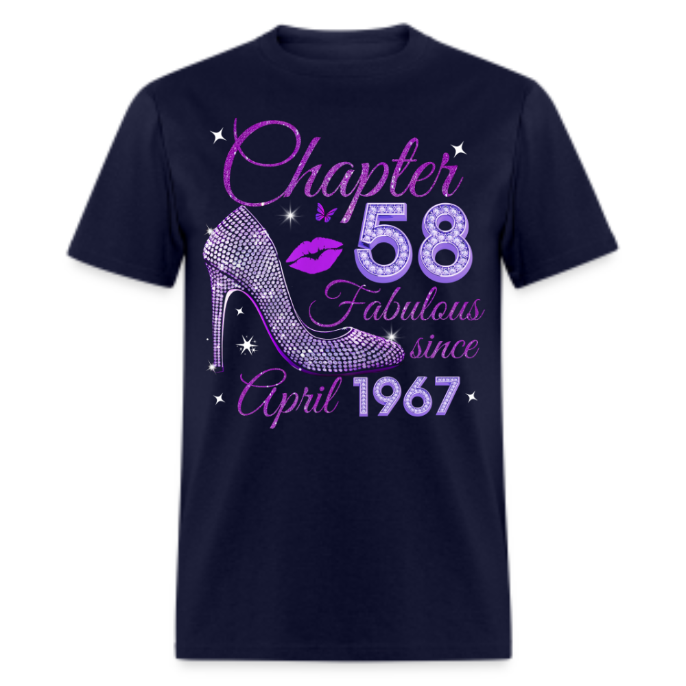 CHAPTER 58 FABULOUS SINCE APRIL 1967 UNISEX SHIRT