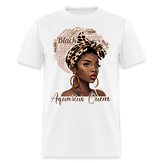 BLACK AQUARIUS QUEEN UNISEX SHIRT