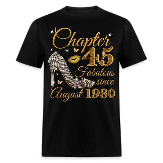 GOLDEN CHAPTER 45 FAB SINCE AUGUST 1980 UNISEX SHIRT