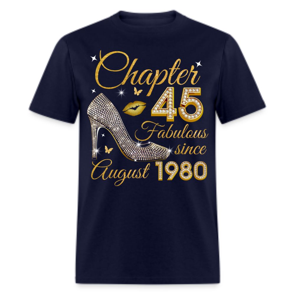 GOLDEN CHAPTER 45 FAB SINCE AUGUST 1980 UNISEX SHIRT