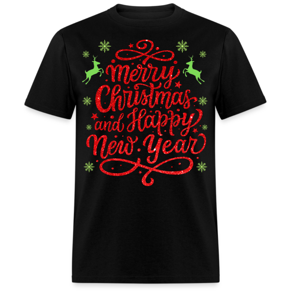 MERRY CHRISTMAS AND HAPPY NEW YEAR UNISEX SHIRT