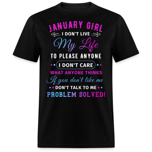 JANUARY GIRL UNISEX SHIRT