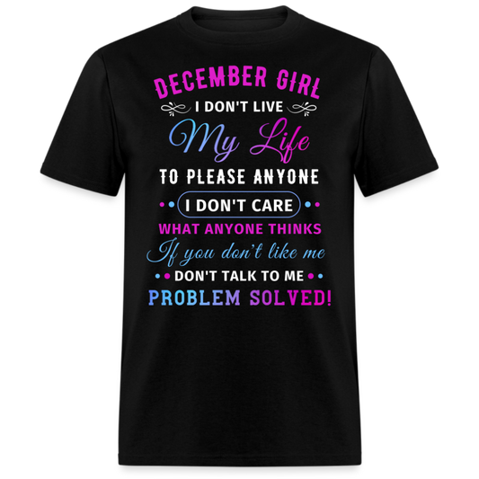 DECEMBER GIRL UNISEX SHIRT