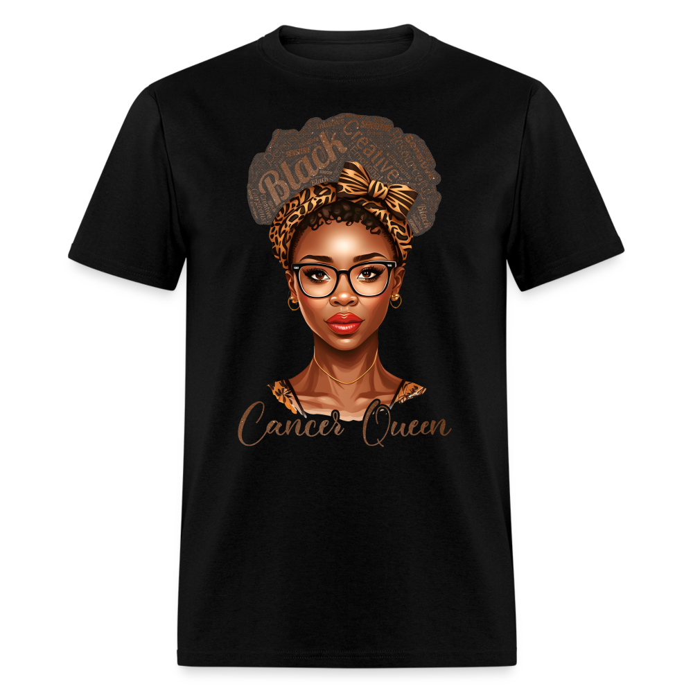 BLACK CANCER QUEEN UNISEX SHIRT