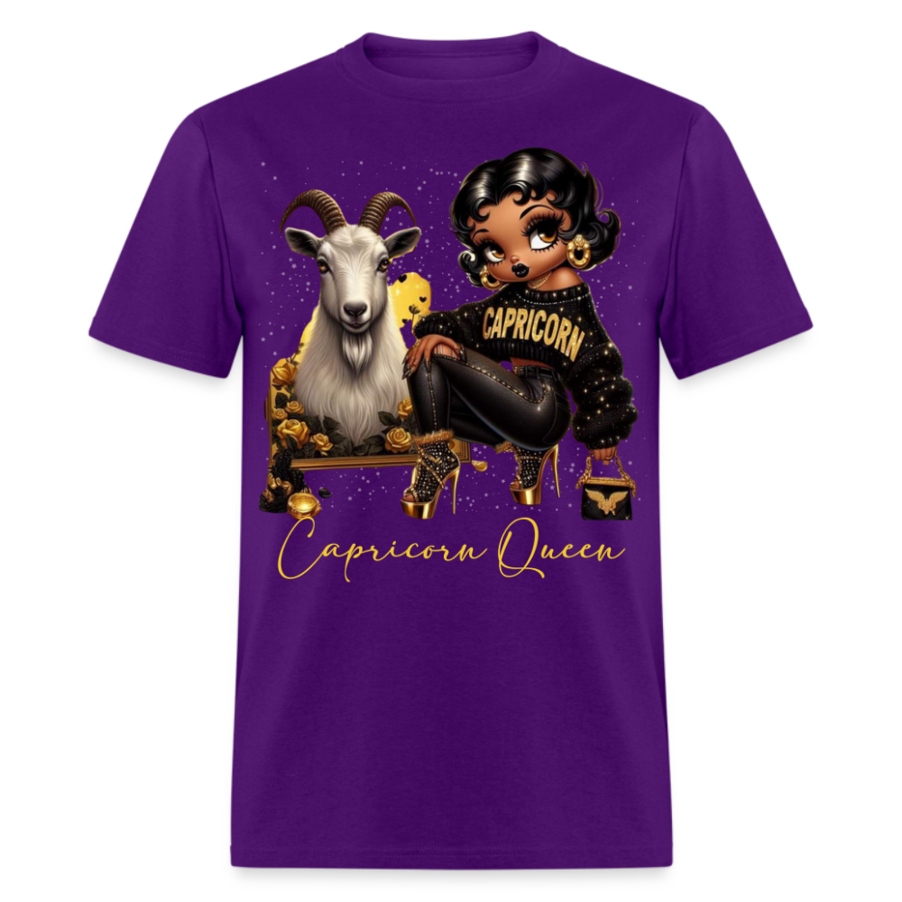 CAPRICORN QUEEN SUNSIGN UNISEX SHIRT