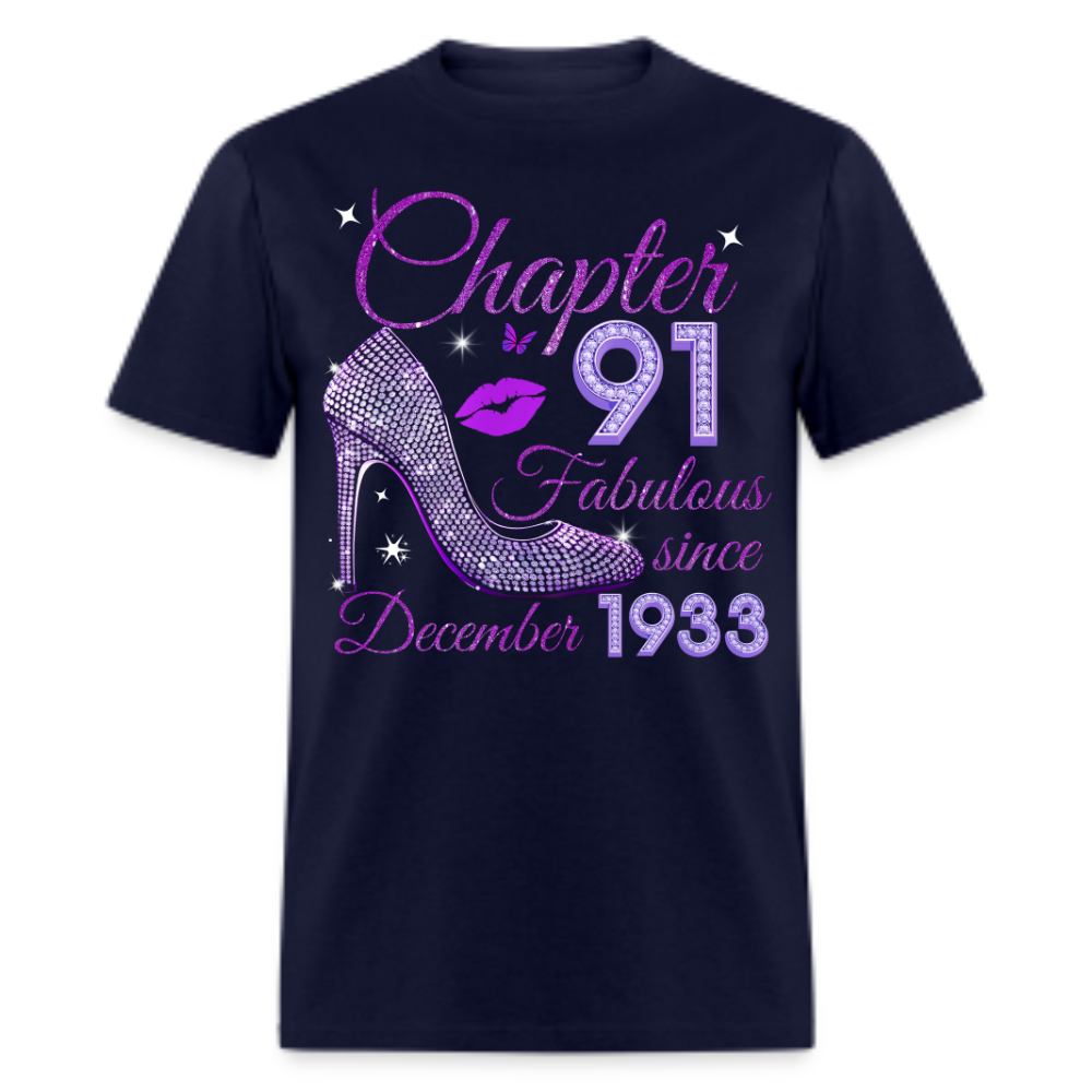 CHAPTER 91 FABULOUS SINCE DECEMBER 1933 UNISEX SHIRT