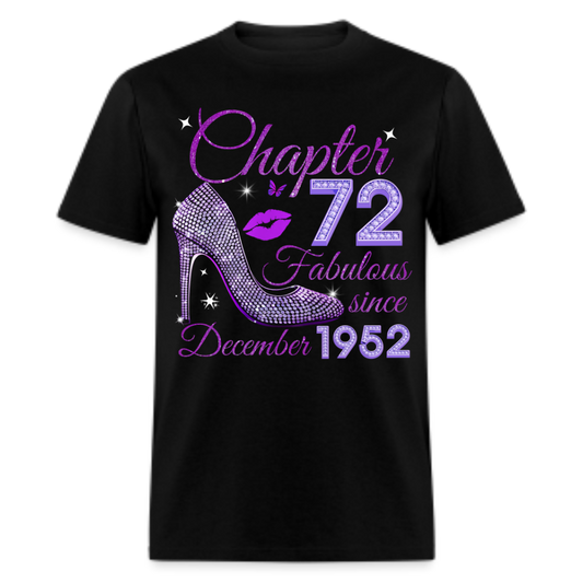 CHAPTER 72 FABULOUS SINCE DECEMBER 1952 UNISEX SHIRT