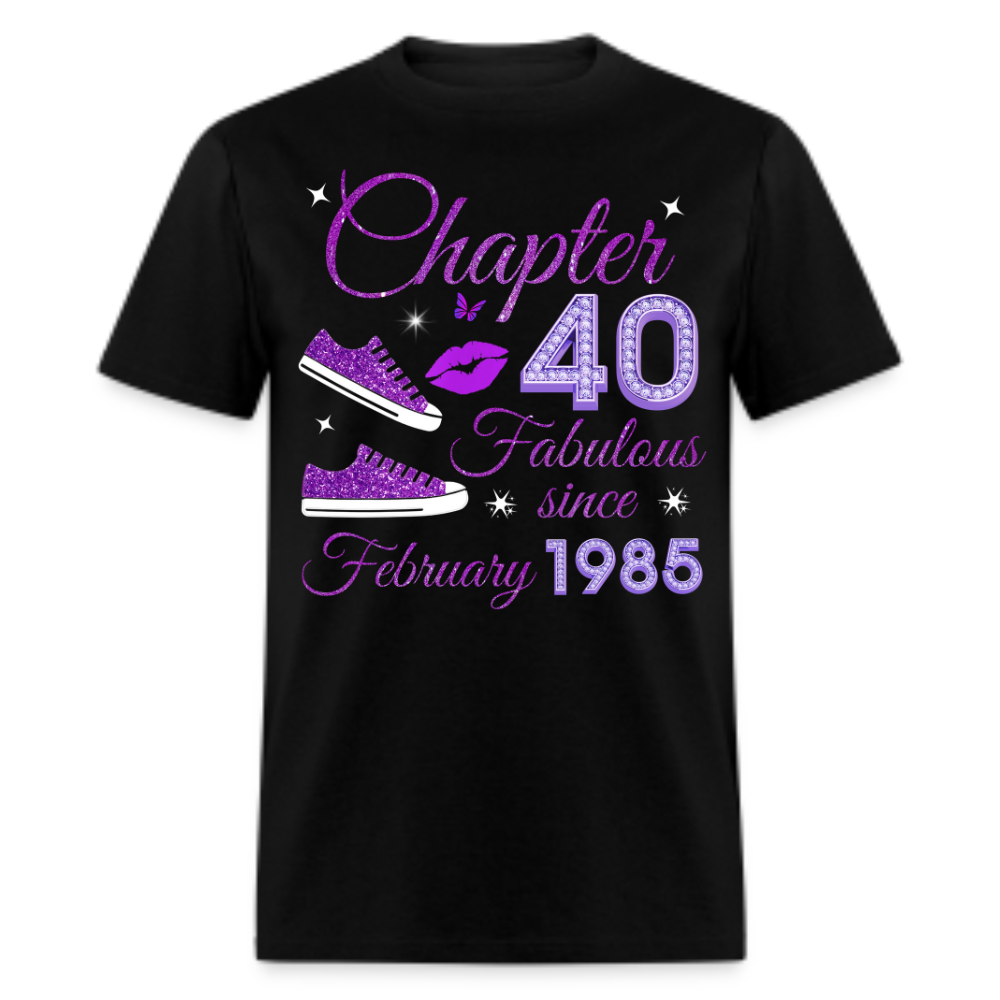 CHAPTER 40 FAB SINCE FEBRUARY 1985 (SNEAKERS) SHIRT