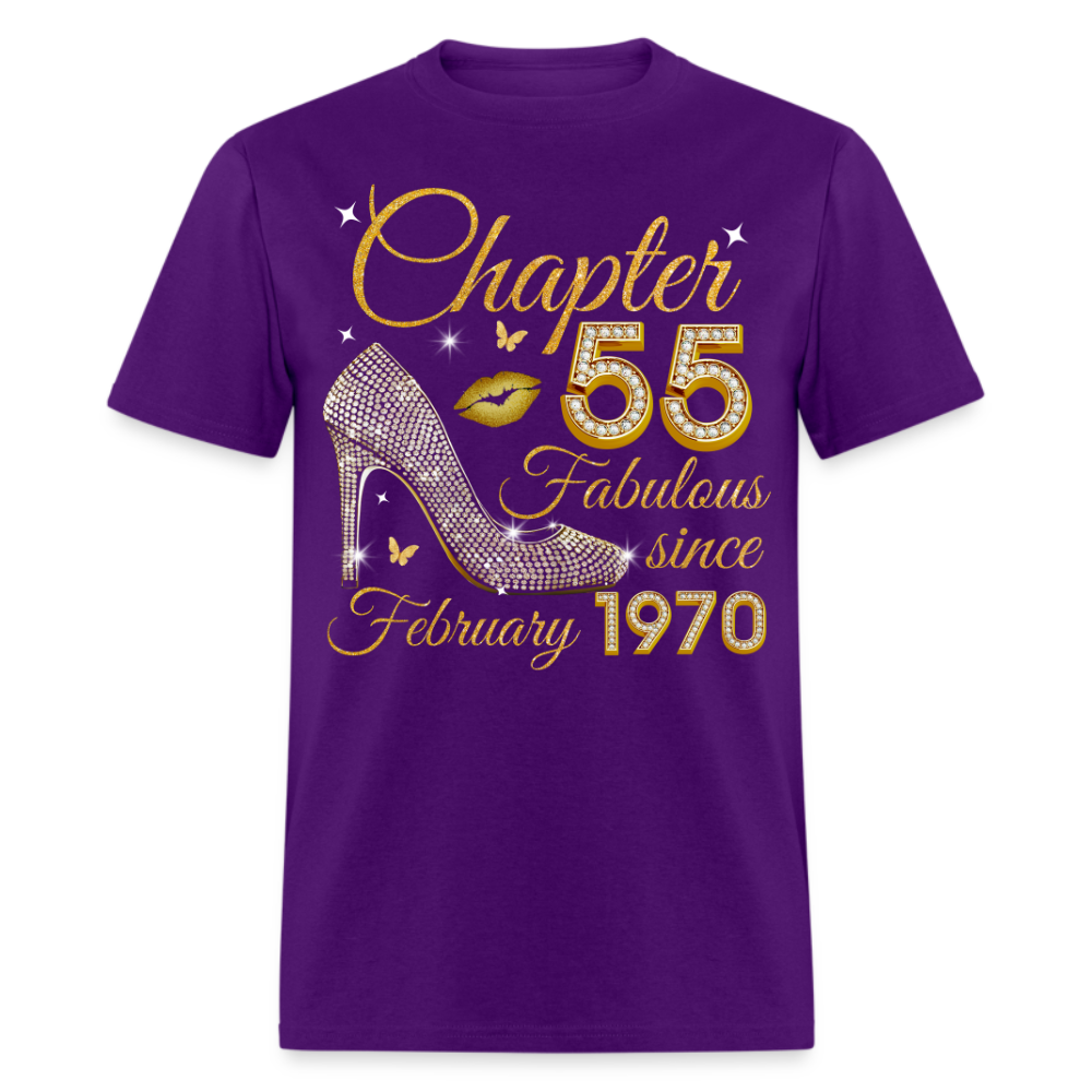 GOLDEN CHAPTER 55 FAB SINCE FEBRUARY 1970 UNISEX SHIRT