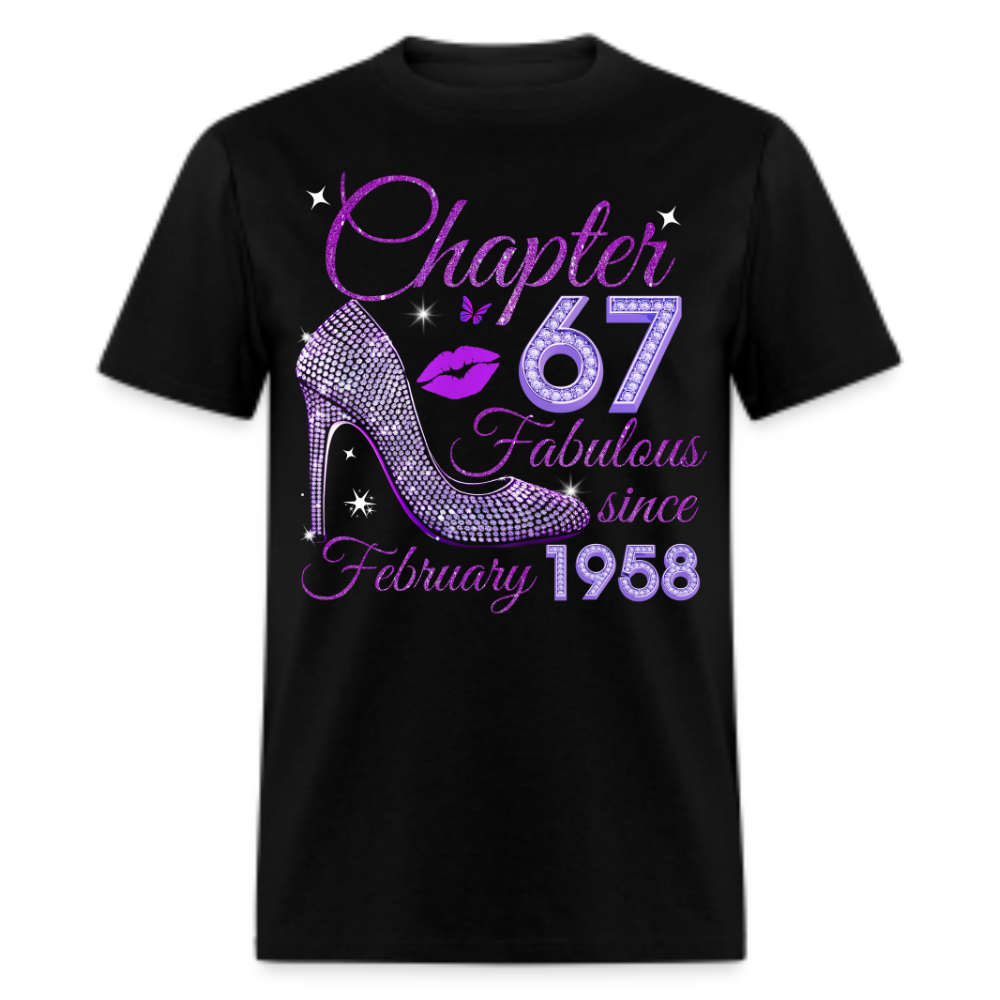 CHAPTER 67 FABULOUS SINCE FEBRUARY 1958 UNISEX SHIRT