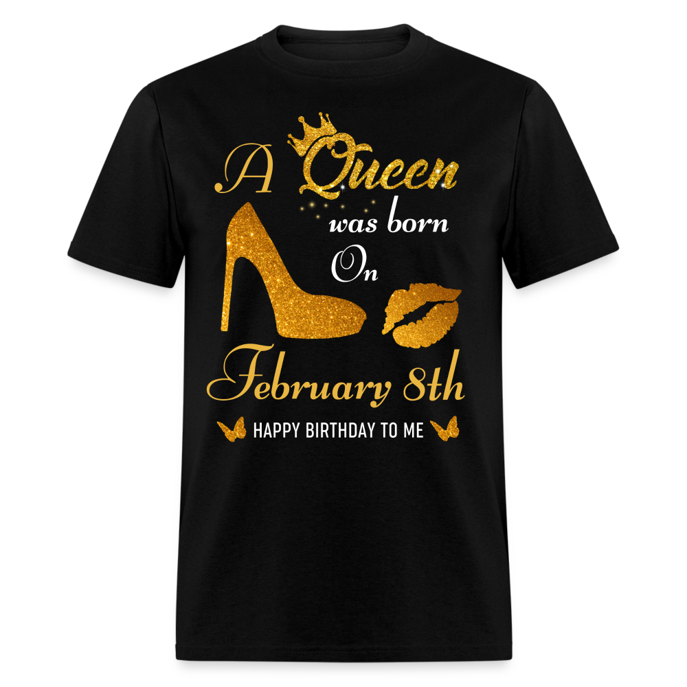 QUEEN 8TH FEBRUARY UNISEX SHIRT