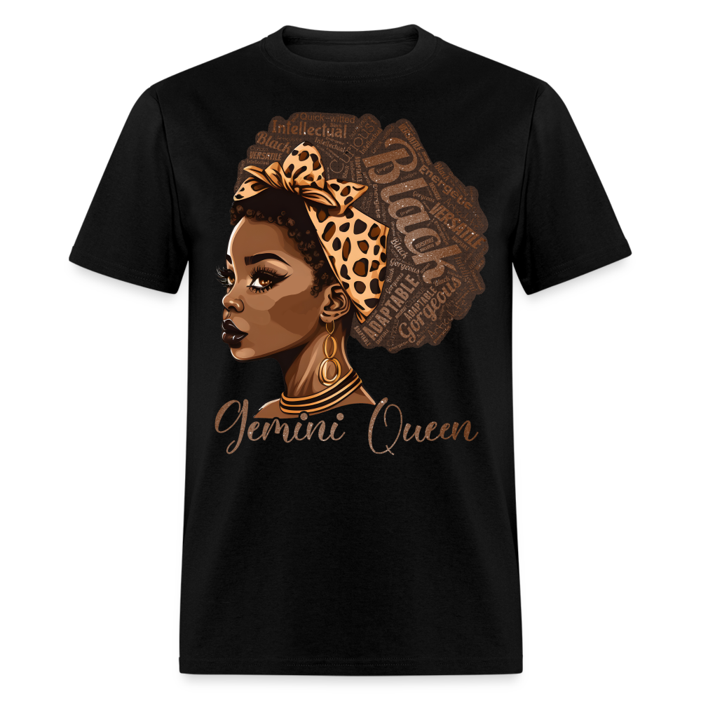 BLACK GEMINI QUEEN UNISEX SHIRT