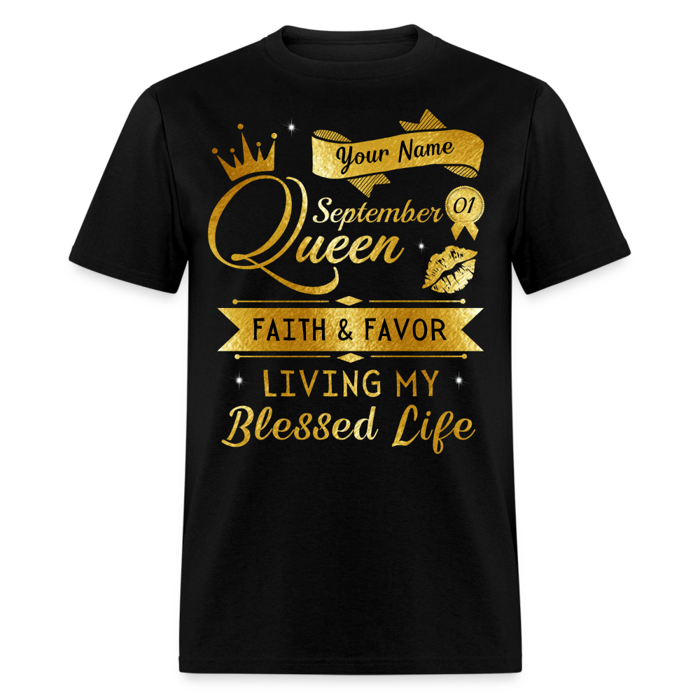 PERSONALIZABLE SEPTEMBER FAITH AND FAVOR UNISEX SHIRT