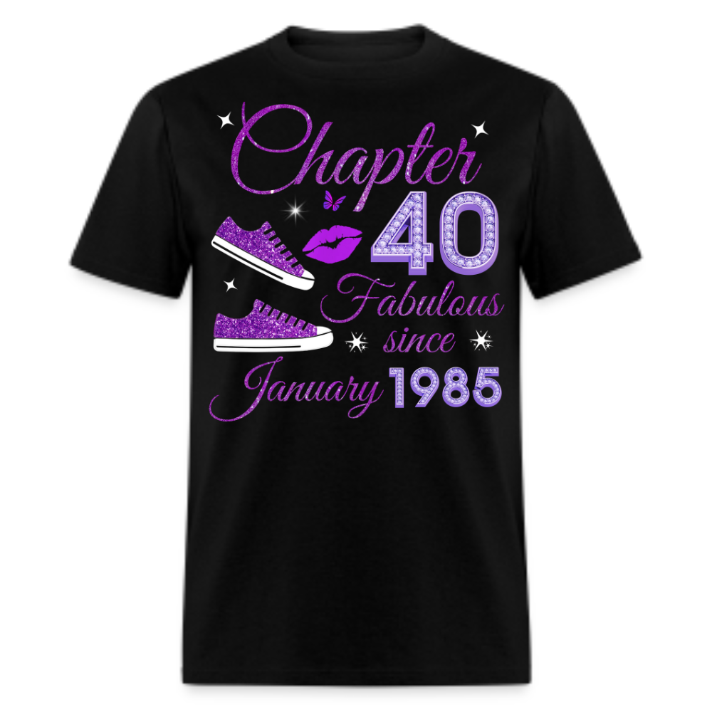 CHAPTER 40 FAB SINCE JANUARY 1985 (SNEAKERS) SHIRT