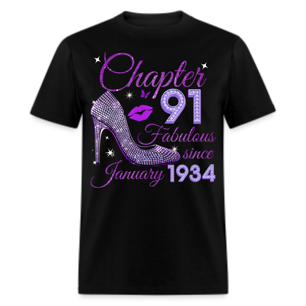 CHAPTER 91 FABULOUS SINCE JANUARY 1934 UNISEX SHIRT