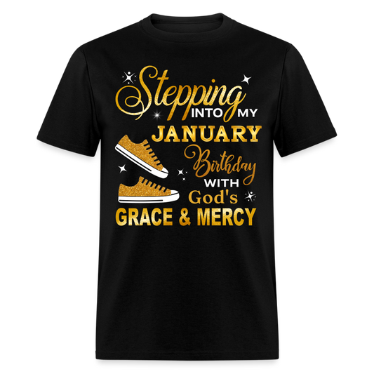 JANUARY GOD'S GRACE UNISEX SHIRT (WITHOUT DATE)