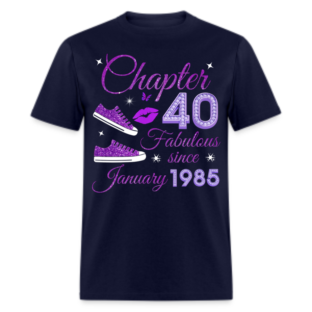 CHAPTER 40 FAB SINCE JANUARY 1985 (SNEAKERS) SHIRT