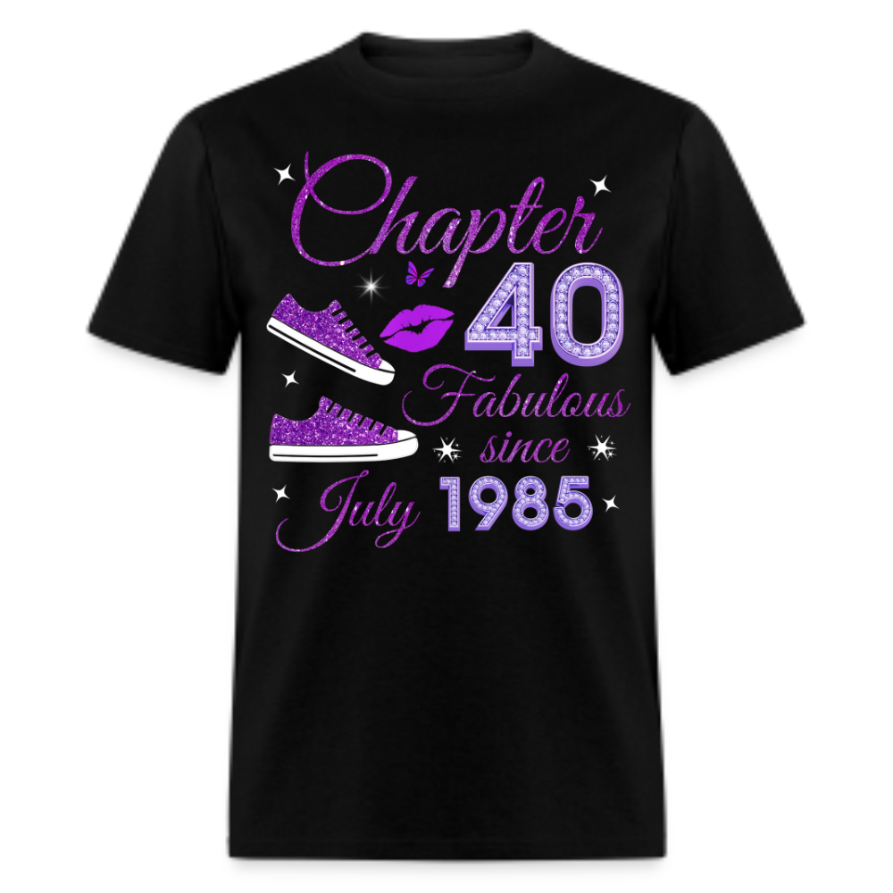 CHAPTER 40 FAB SINCE JULY 1985 (SNEAKERS) SHIRT