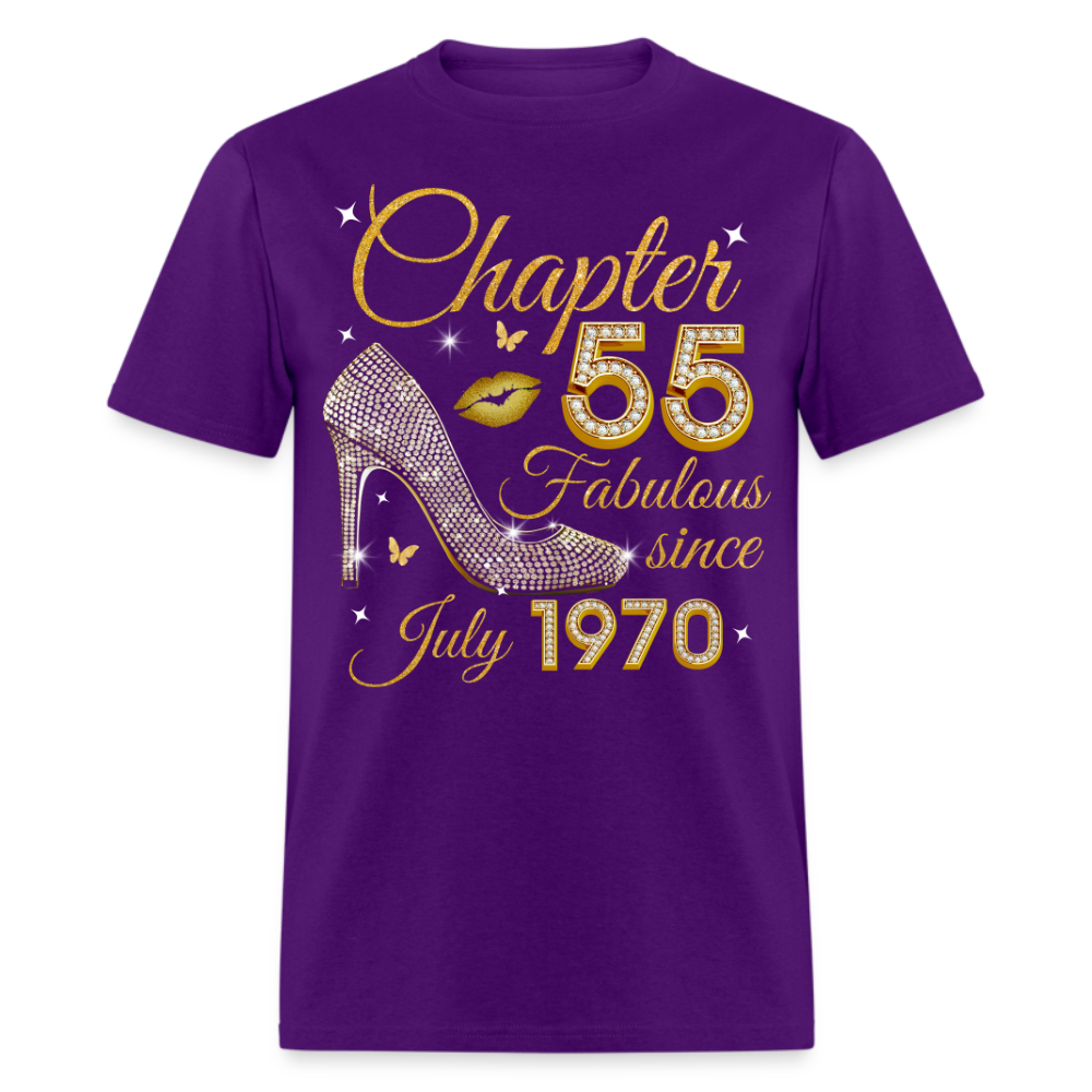 GOLDEN CHAPTER 55 FAB SINCE JULY 1970 UNISEX SHIRT