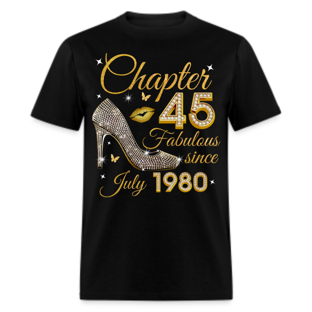 GOLDEN CHAPTER 45 FAB SINCE JULY 1980 UNISEX SHIRT